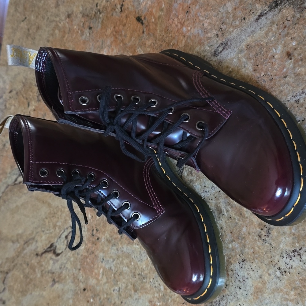 Vegan 1460 Lace Up Boots